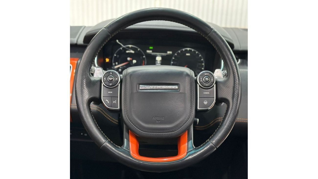 لاند روفر رينج روفر سبورت 2016 Range Rover Sport SVR, March 2025 Agency Warranty + Jan 2026 Service Contract, GCC