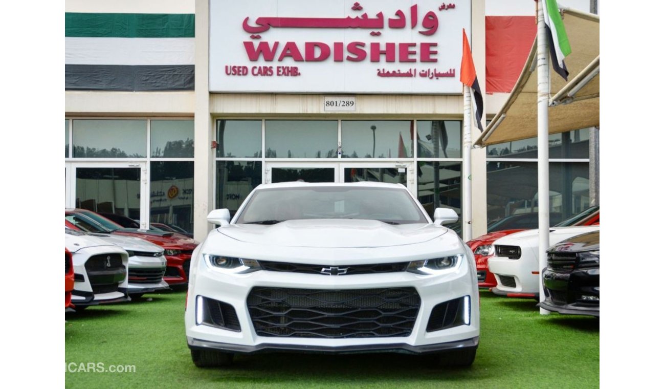 شيفروليه كامارو SOLD!!!!CAMARO RS V6 2019/ZL1 BODY KIT/ORIGINAL AIRBAGS/LOW MILES/VERY GOOD CONDITION