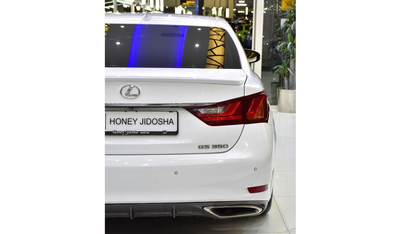 Lexus GS350 EXCELLENT DEAL for our Lexus GS350 F-Sport ( 2015 Model ) in White Color GCC Specs