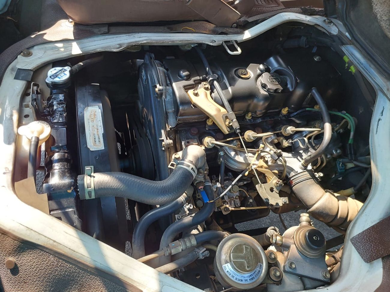 تويوتا هاياس TOYOTA HIACE VAN RHD 1986 MODEL 2.4 L DIESEL MANUAL(PM03751)