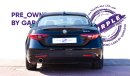 ألفا روميو جوليا Base - Service History, Warranty, Certified & Sold by Purple Pre-Owned Gargash Motors