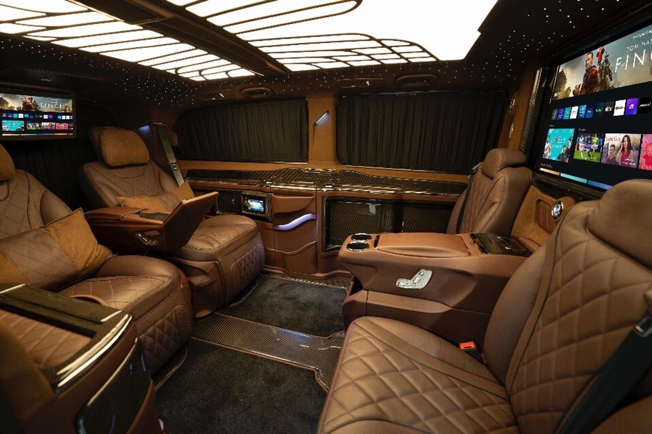 Mercedes-Benz V 250 2022 VVIP MERCEDES GCC V250 With Extra AC - Warranty by Vline Design