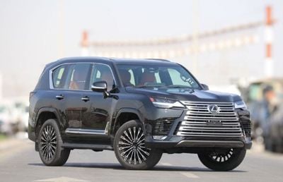 لكزس LX 600 VIP 3.5L 3 SEATS 2024 | BLACK - FLAIR | BEST EXPORT PRICE