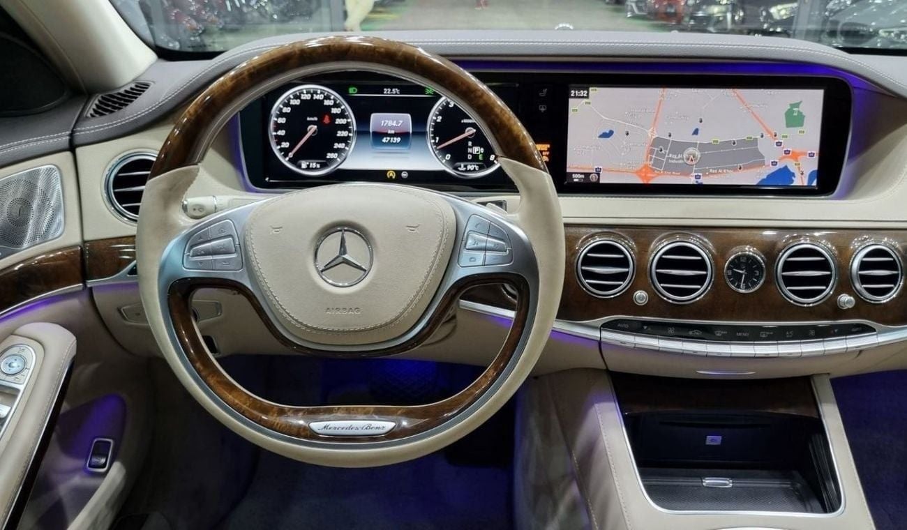 مرسيدس بنز S 550 MERCEDES S550 2015 (2020 FACELIFT) WITH ONLY 47K KM IN PERFECT CONDITION FOR 139K AED