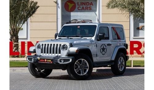 جيب رانجلر Sahara 3.6L A/T (5 Seater) Jeep Wrangler Sahara 2022 GCC under Agency Warranty with Flexible Down-Pa