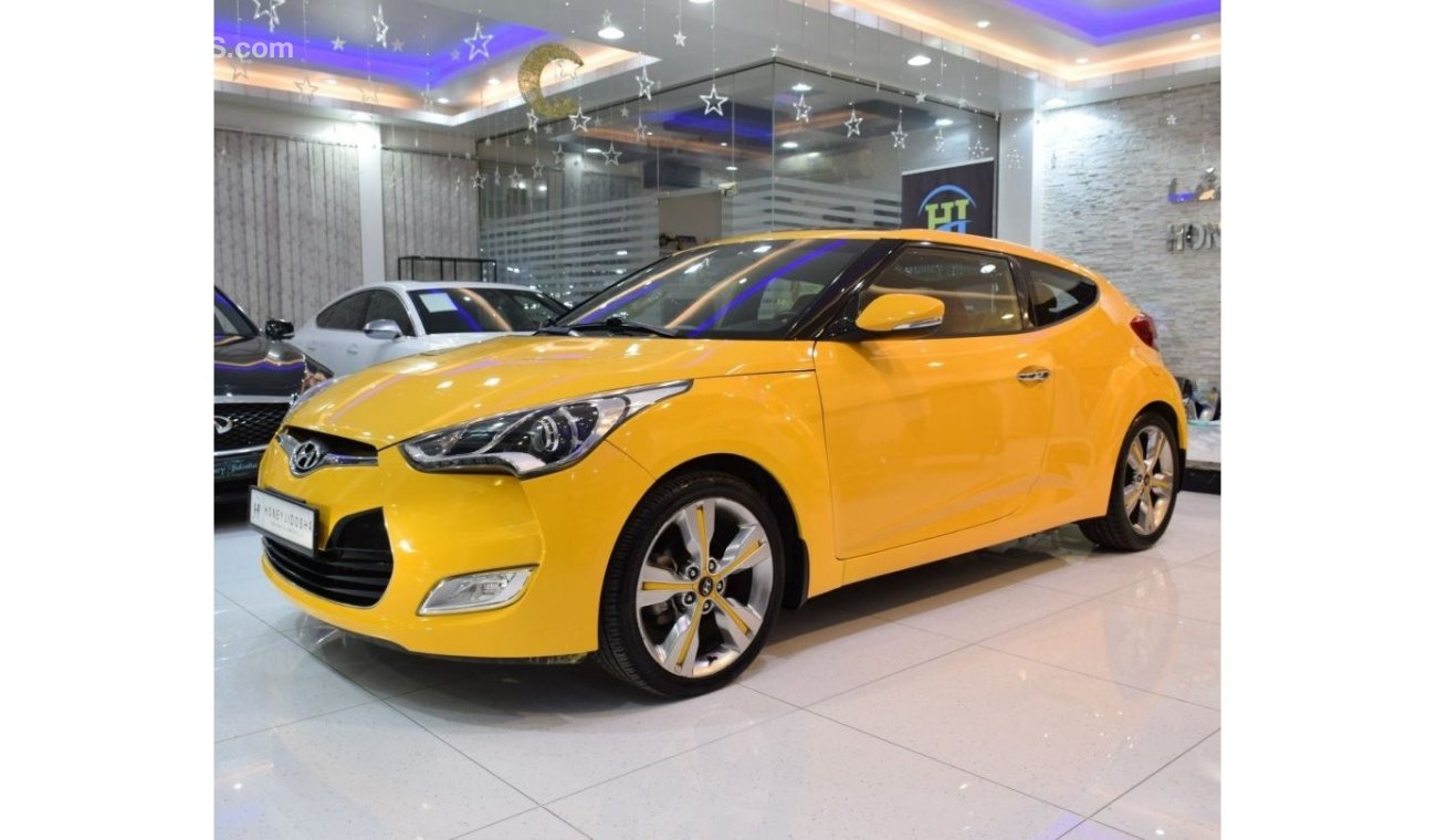 Hyundai Veloster EXCELLENT DEAL for our Hyundai Veloster 2016 Model!! in Yellow Color! GCC Specs