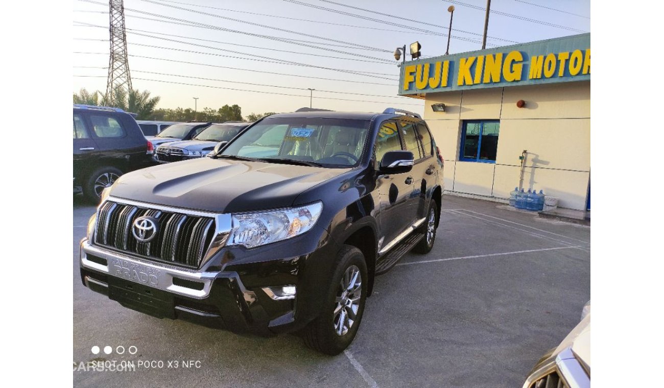 Toyota Prado Full option 2019 Sunroof Leather seats, DVD Camera (Also registered in Dubai)