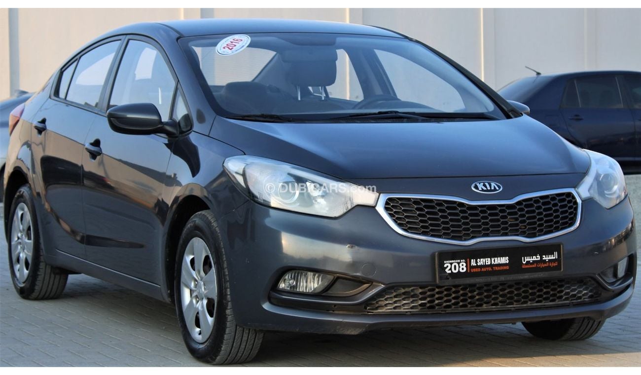 كيا سيراتو كيا سيراتو 2016 خليجي بحالة ممتازة بدون حوادث نظيفه جدا من الداخل والخارج