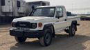 تويوتا لاند كروزر بيك آب Toyota landcruise pickup single cab 2018Model upgrade 2024 Model 4.2 1HZ v6 Engine Colour white Tran