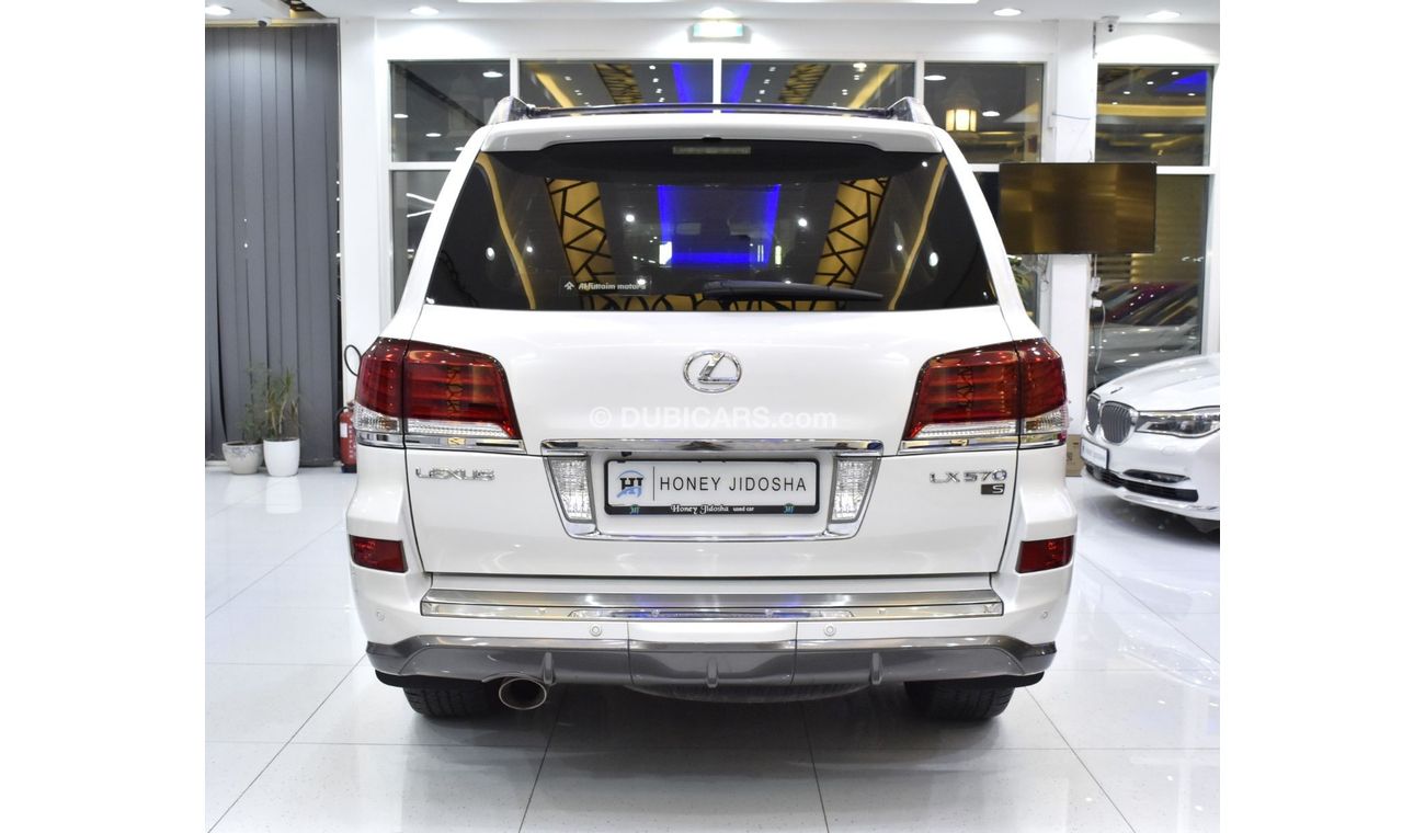 Lexus LX 570 EXCELLENT DEAL for our Lexus LX570 S ( 2014 Model ) in White Color GCC Specs