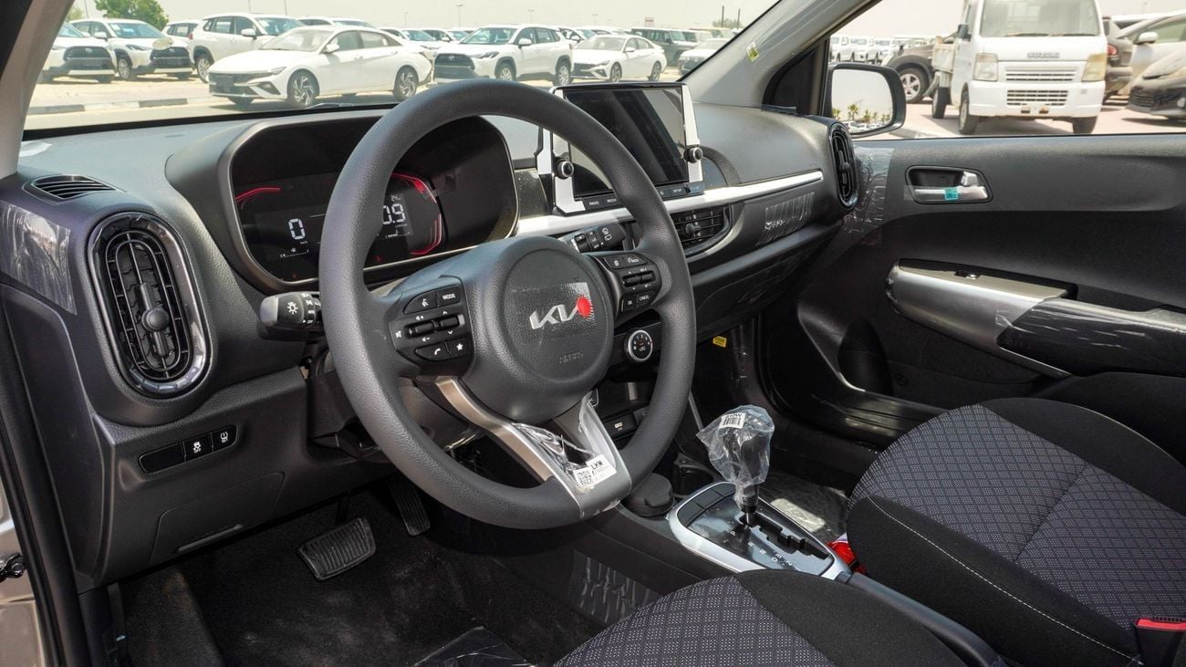 Kia Picanto Brand New Kia Picanto 2025 for Export 1.2L 2WD Petrol|Grey/Black|N-PIC-1.2-P-25|