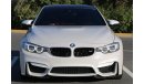 BMW M4 Competition BMW GCC 2017 M4 COUPE FULL CARBON FIBER ORIGINAL PAINT PERFECT CONDITION