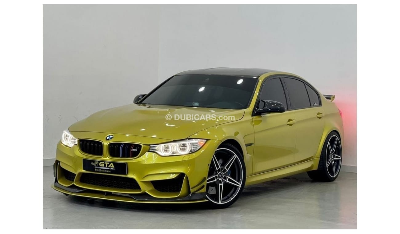 BMW M3 Std Std Std Std 2016 BMW M3(F80)-BMW Warranty-Full Service History-Service Contract-GCC.