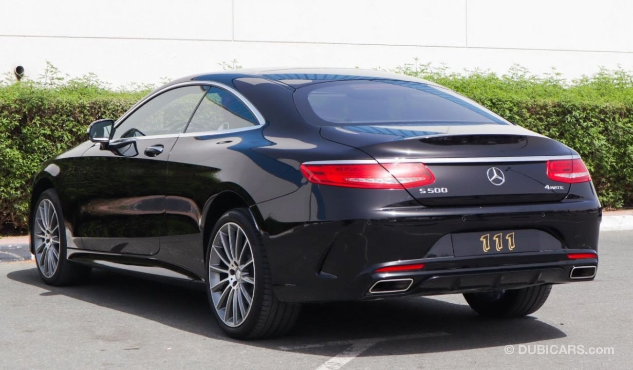 مرسيدس بنز S 500 كوبيه 4matic