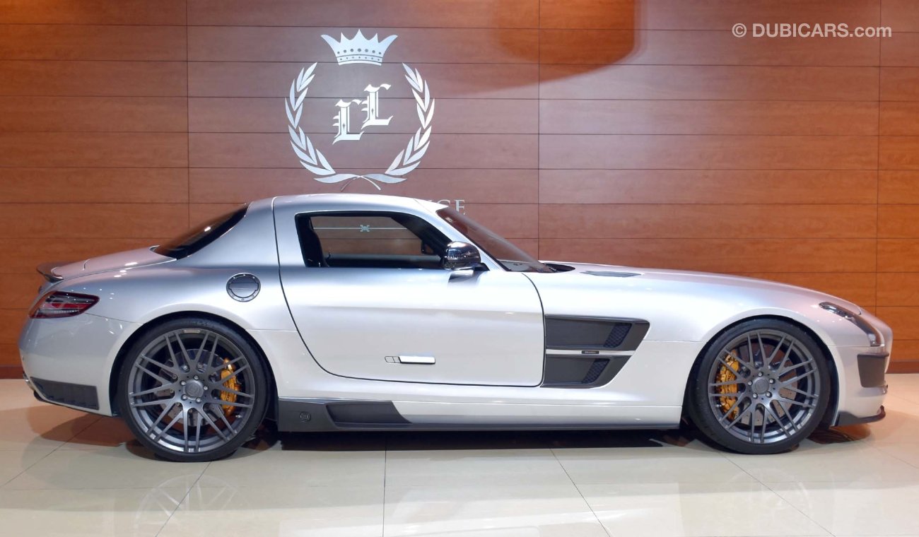 مرسيدس بنز SLS AMG BRABUS 700  B 63s,GCC SPECS,FULL SERVICE HISTORY