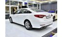 Hyundai Sonata EXCELLENT DEAL for our Hyundai Sonata ( 2017 Model ) in White Color GCC Specs