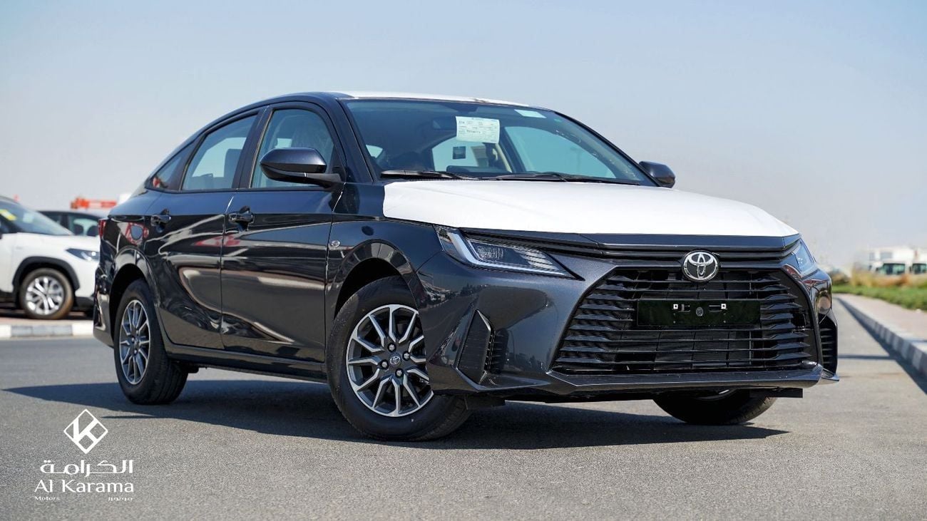 Toyota Yaris Y | 1.3L - 4-Cylinder | GCC Specs | Climate Control | Alloy Wheels | Rear Camera | NEW