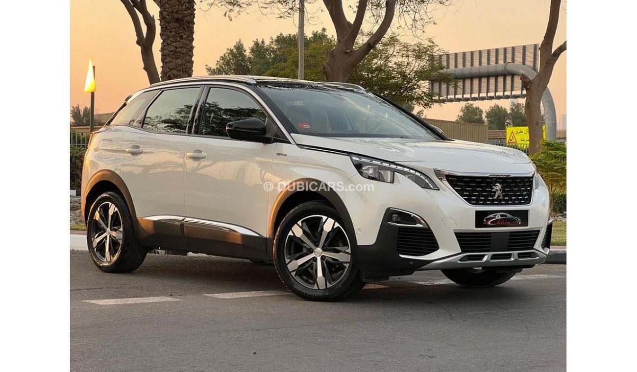 Peugeot 3008 PEUGEOT 3008 2019 GT LINE 1.6L GCC SERVICE HISTORY ORIGINAL PAINT UNDER WARRANTY