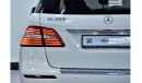 مرسيدس بنز ML 350 EXCELLENT DEAL for our Mercedes Benz ML350 ( 2014 Model ) in White Color GCC Specs