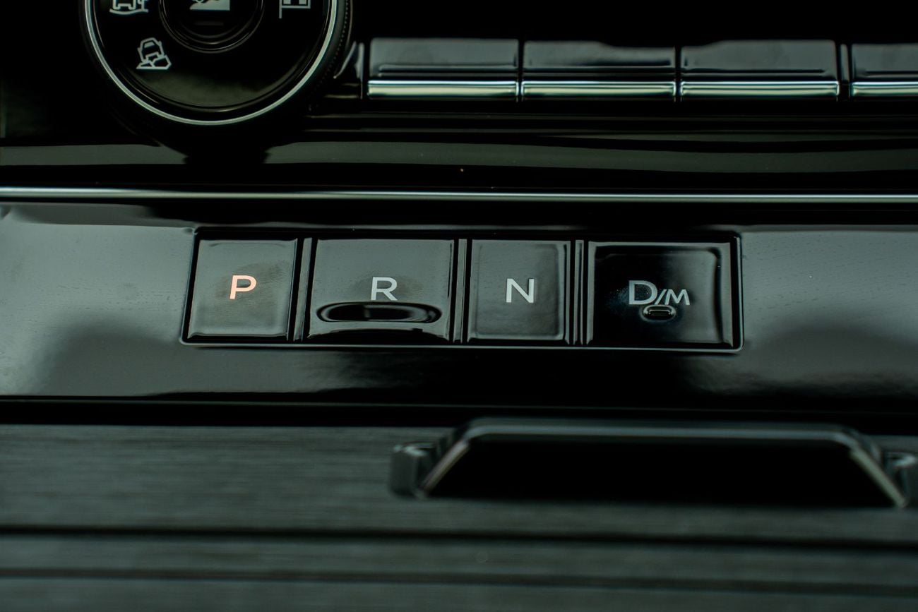 Nissan Patrol Nissan Patrol Platinum 2026 White roof black interior dark red and black