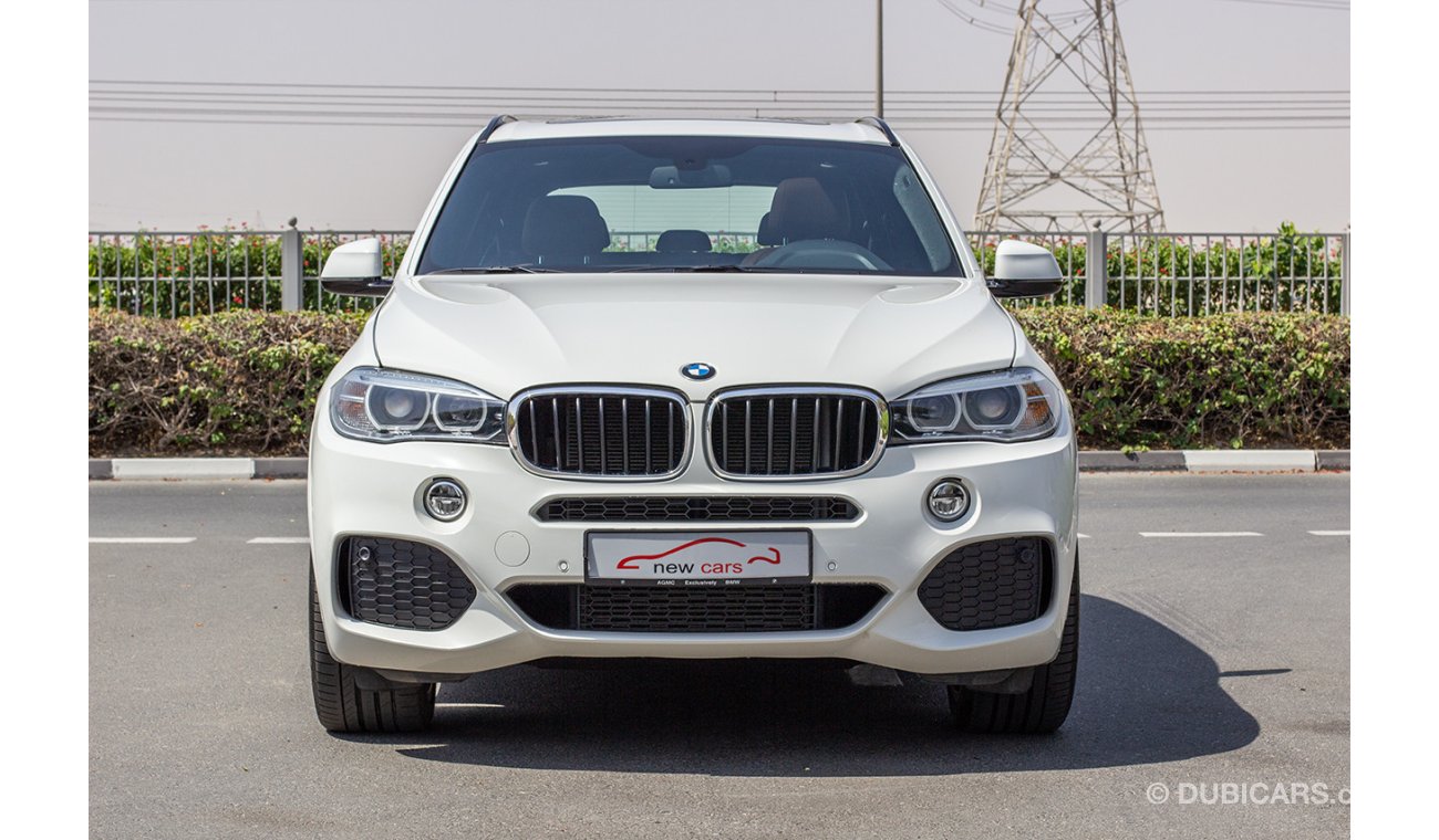 BMW X5 XDrive35i - 2015 - GCC - 2135 AED/MONTHLY - WARRANTY TIL 200000KM - SERVICE CONTRACT 160000KM