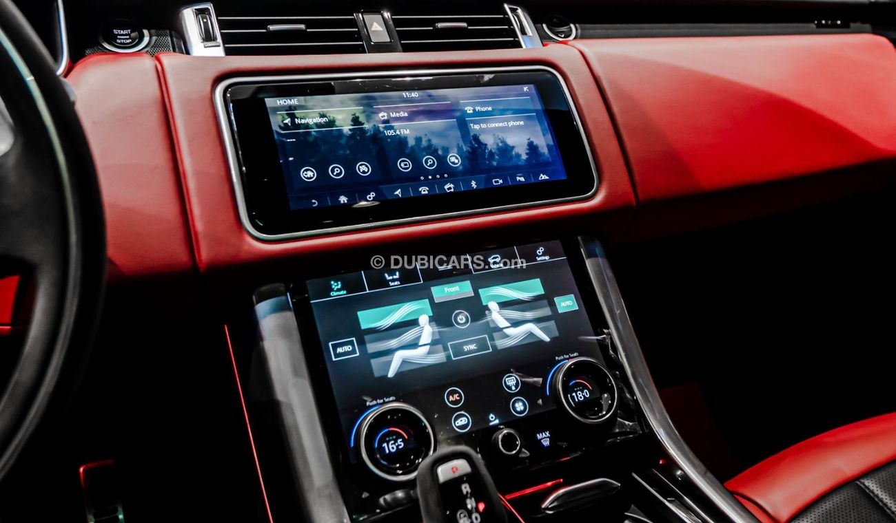 لاند روفر رينج روفر سبورت 2021 Range Rover Sport HST,2026 Land Rover Warranty + Service Contract, Low KM, GCC