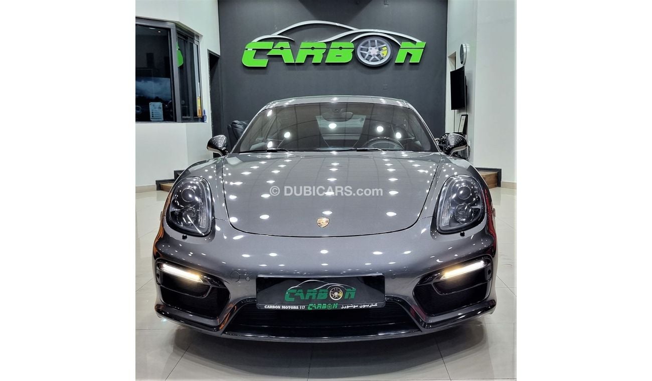 Porsche 718 Cayman PORSCHE CAYMAN GTS 2015 GCC IN PERFECT CONDITION FULL SERVICE HISTORY FOR 189K AED