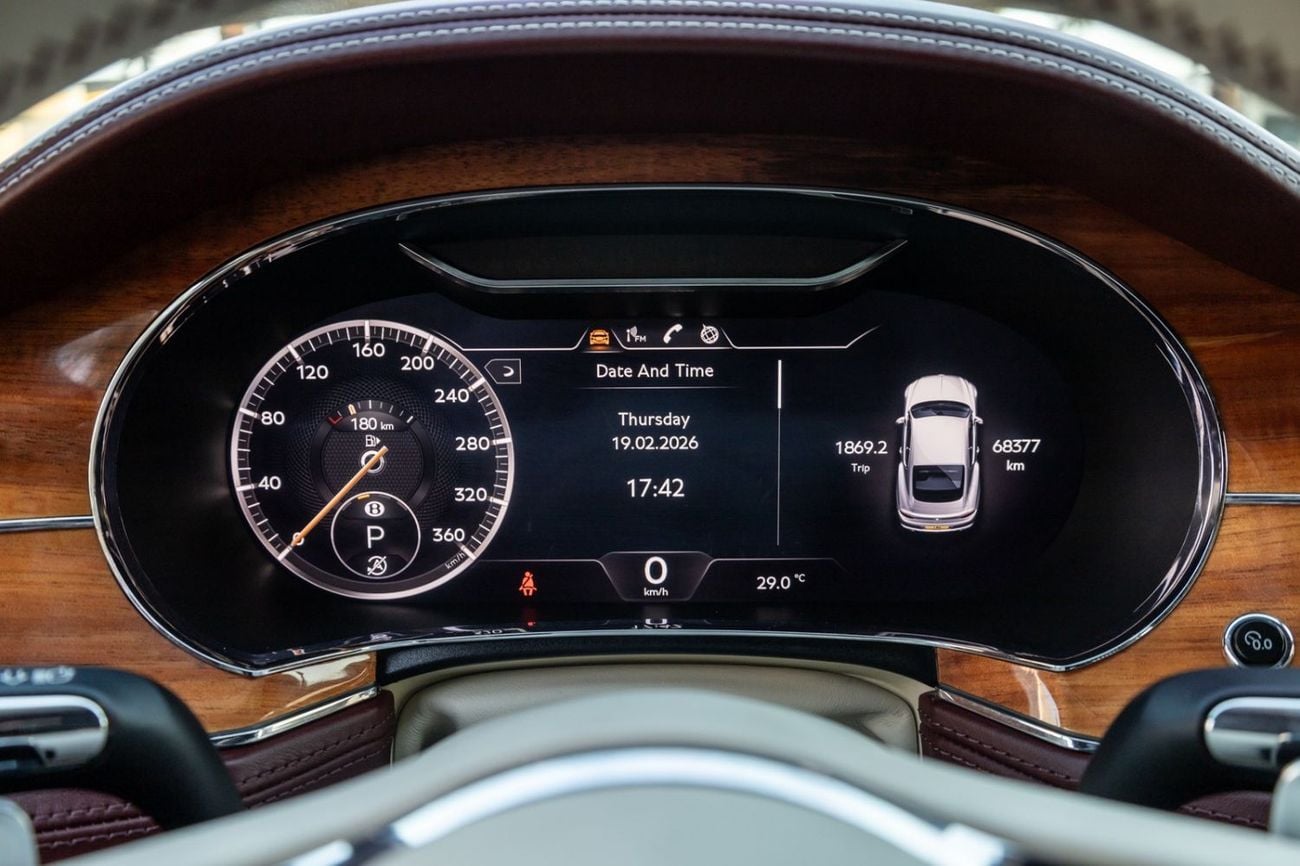Bentley Continental GT 6.0L W12 (626 HP) Bentley Continental GT W12 2019 GCC | Warranty