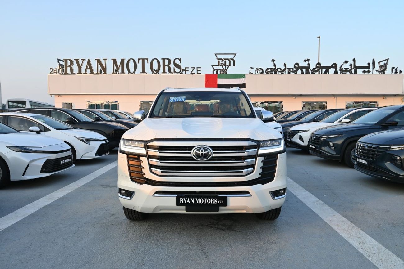 تويوتا لاند كروزر Toyota Land Cruiser VX 4.0L V6 Petrol, 4WD, Model 2024, Color White