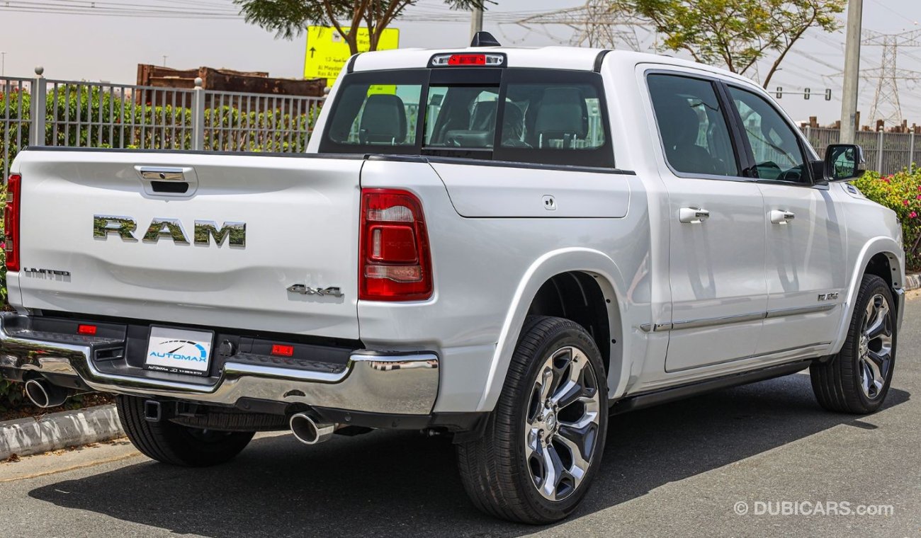 RAM 1500 1500 Limited , (ONLY FOR EXPORT) , 4X4 V8 5.7L Crew Cab , 2022 GCC , 5K Km