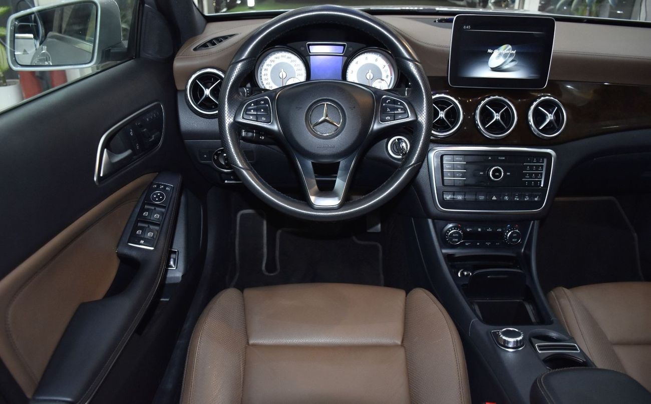 Mercedes-Benz GLA 250 EXCELLENT DEAL for our Mercedes Benz GLA 250 4Matic ( 2017 Model ) in Silver Color GCC Specs