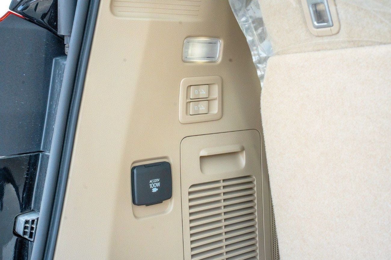 تويوتا لاند كروزر Landcruiser VX 4.0L black with beige interior LHD 2025 brand new LHD