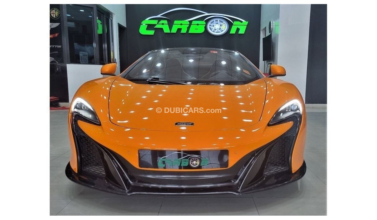 McLaren 650S McLAREN 650S SPIDER 2015 GCC IN BEUATIFUL SHAPE FOR 435K AED