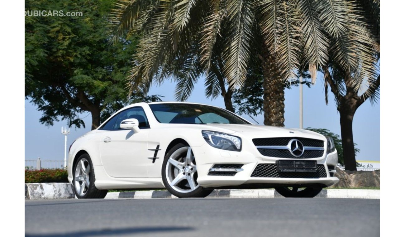 مرسيدس بنز SL 500 GCC SPECS - WARRANTY - BANK LOAN 0 DOWNPAYMENT -