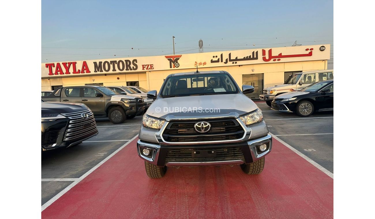 تويوتا هيلوكس TOYOTA HILUX 2.4 AT DIFFLOCK SILVER 2023