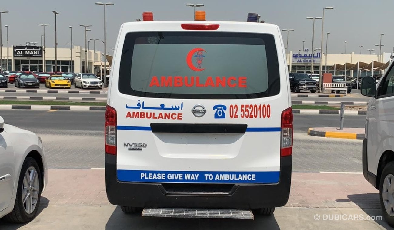 نيسان أورفان Nissan Urvan 2015 Ambulance Ref# 491