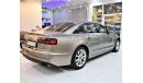 أودي A6 ORIGINAL PAINT ( صبغ وكاله ) AUDI A6 V6-FSi QUATTRO 2016 Model!! in Beige Color! GCC Specs