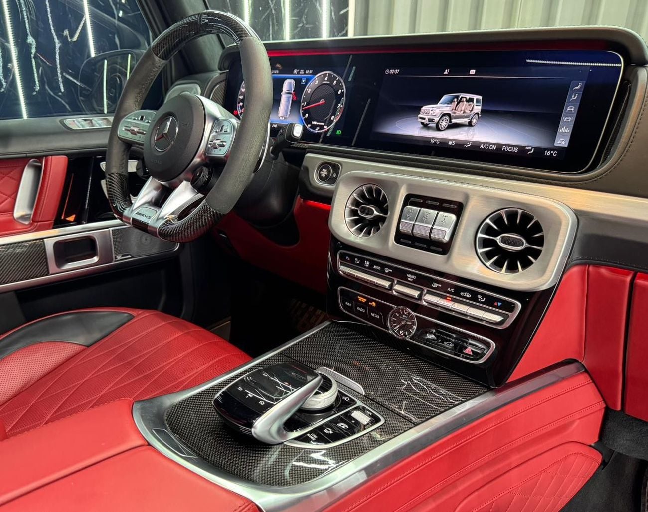 Mercedes Benz G63 AMG STD Full PPF | Double Night package | GCC Specs | Full Option | Excellent Condition