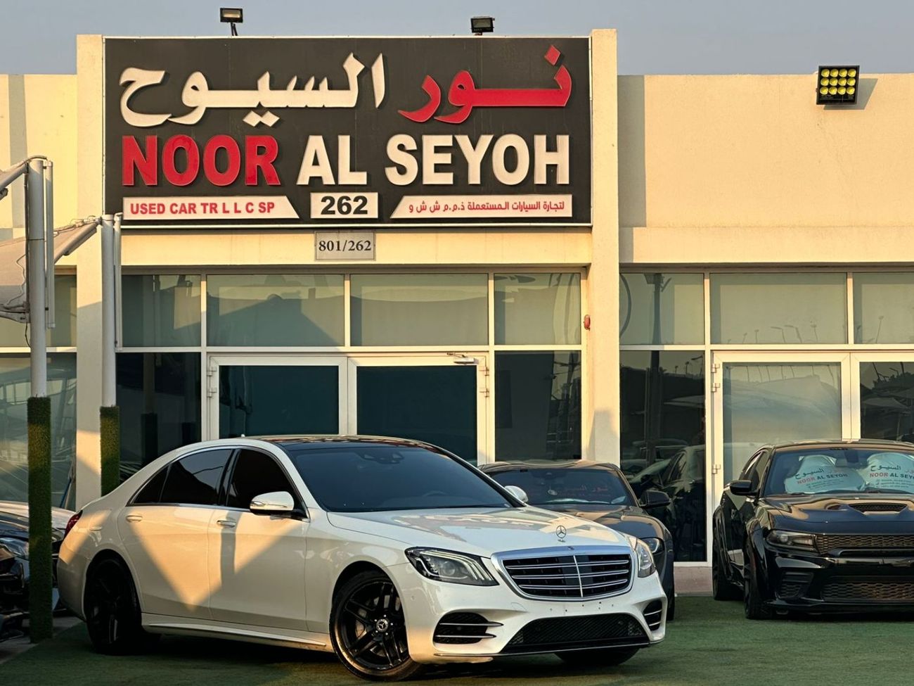 Mercedes-Benz EQS 450 SUV MERCEDES BENZ AMG S450 GCC 2019 Original Paint Zero accidents Fulloption