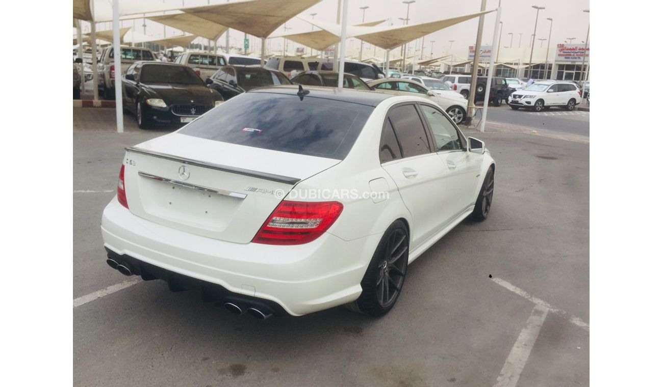 Mercedes Benz C63 AMG model 2012 car prefect condition full service full option low mileage