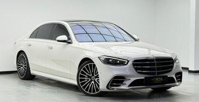 Mercedes-Benz S 580 4MATIC Exclusive 4.0L 2022 Mercedes-Benz S 580 ,EMC Warranty+Service Contract+Full Service History ,