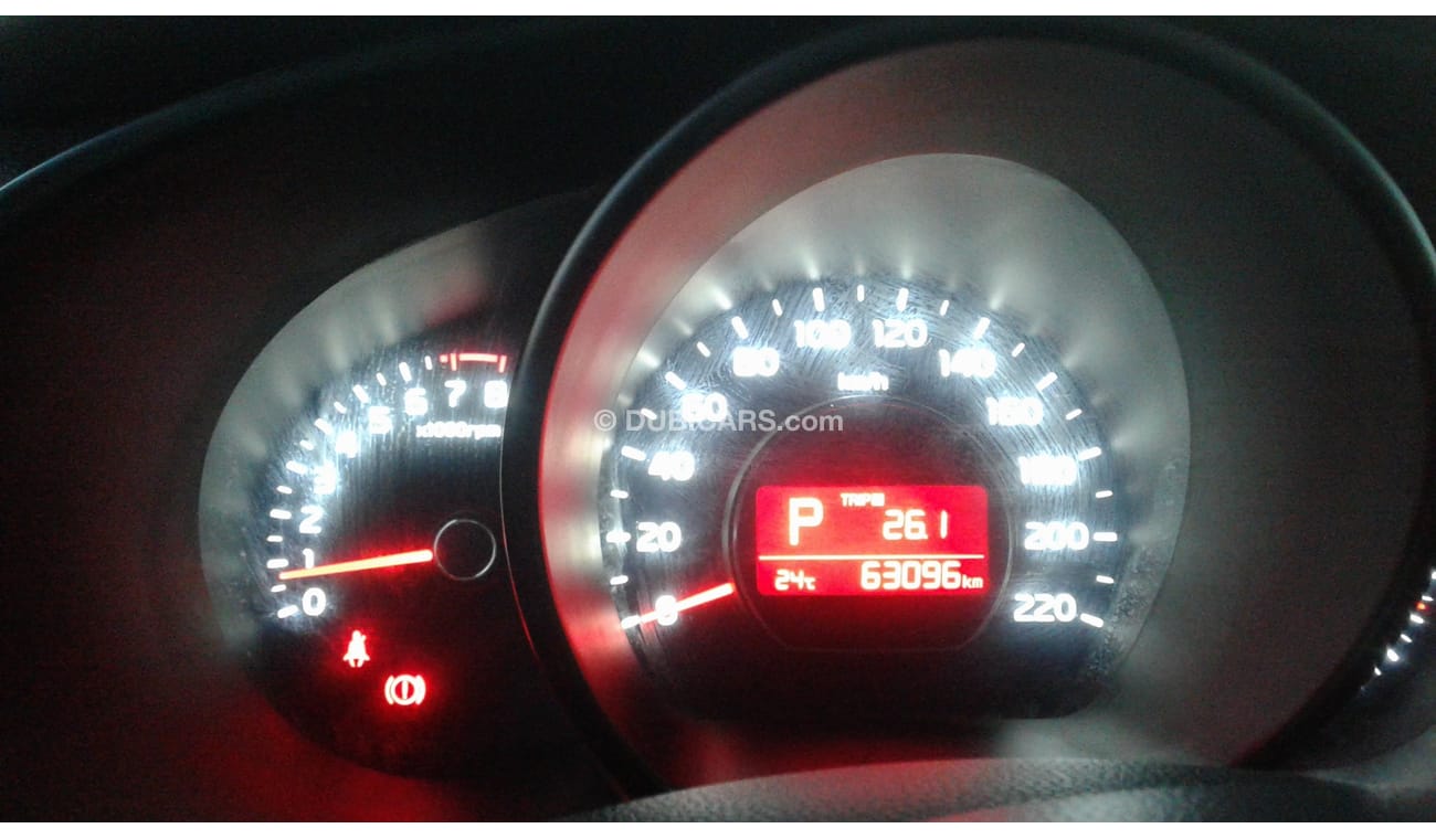 Kia Soul KIA SOUL RED KHALIJE NO PAINT NO ACCIDENT LEATHER FULL OPTION