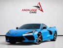 شيفروليه كورفت AED 5,420 P.M | 0% DOWN PAYMENT | CHEVROLET CORVETTE STINGRAY 3LT | 6.2L V8