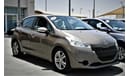 Peugeot 208 BROWN 2013 GCC NO ACCIDENT NO PAIN PERFECT