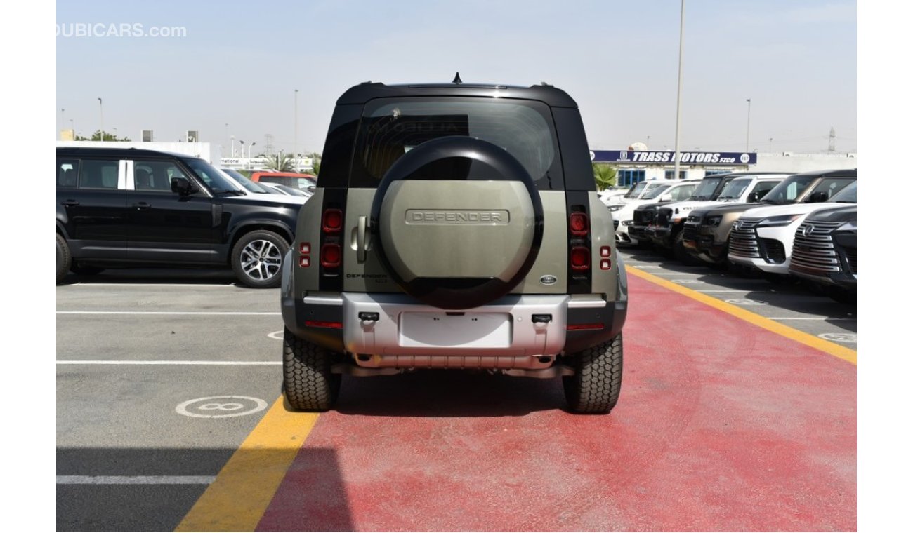 Land Rover Defender 110 HSE 3.0L - P400 - MY23 - GRN_TAN - GCC SPEC (SPL. LOCAL OFFER)