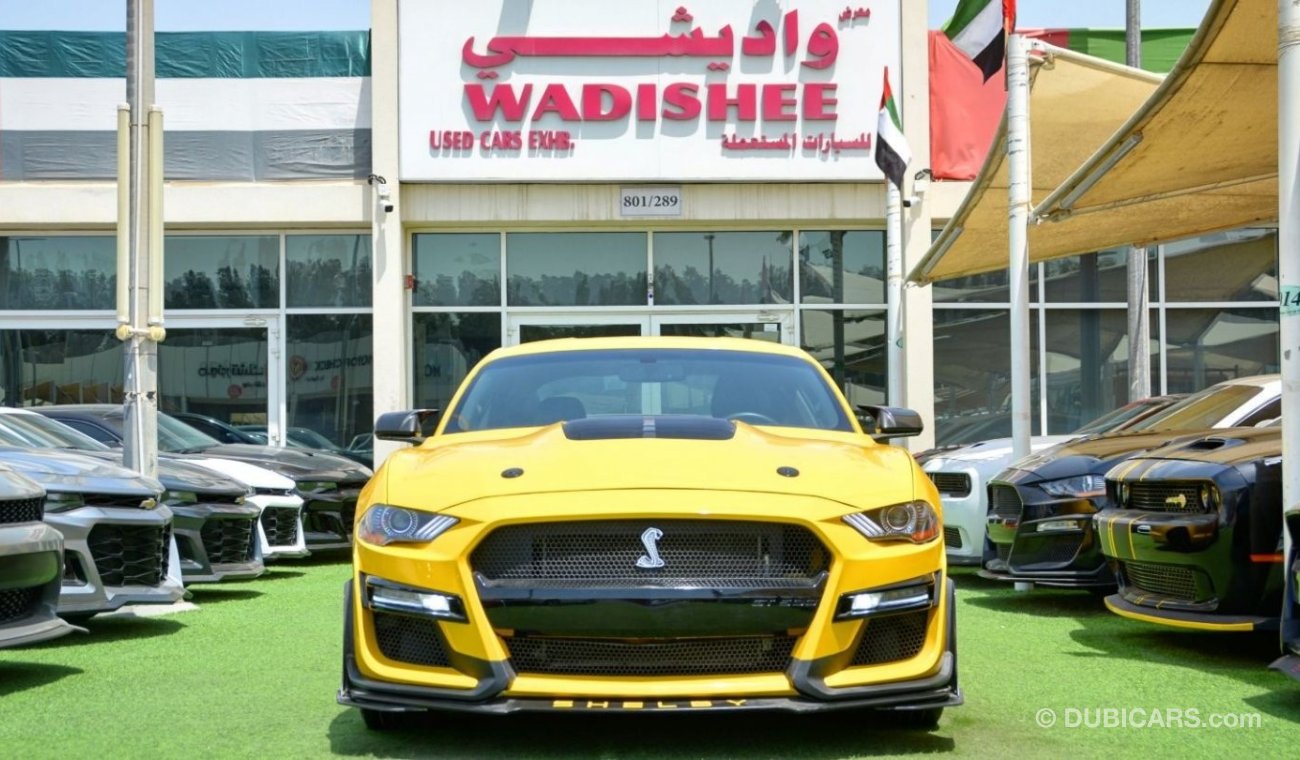 فورد موستانج SOLD!!!Mustang V6 3.7L 2017/ Shelby 2020 Body Kit/ Leather Interior/ Very Good Condition