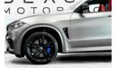 BMW X5M Std 2018 BMW X5 M, Warranty + Full BMW Service History, Low Km, GCC