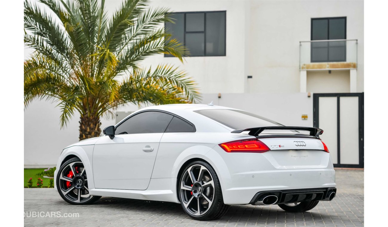 Audi TTRS Quattro - Warranty and Service Contract - GCC - AED 4,581 Per Month - 0% Downpayment