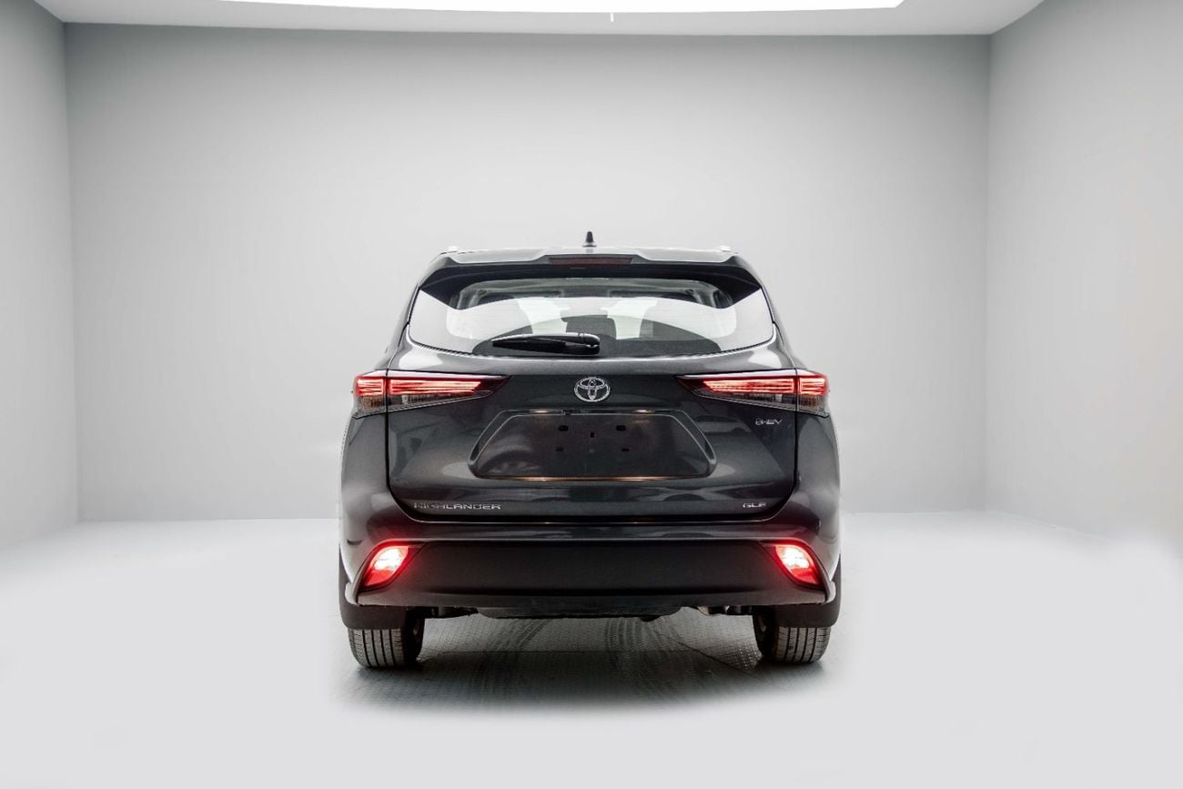 تويوتا هايلاندر GLE Hybrid 2.5L - Grey Metallic Inside Grey | Export Only