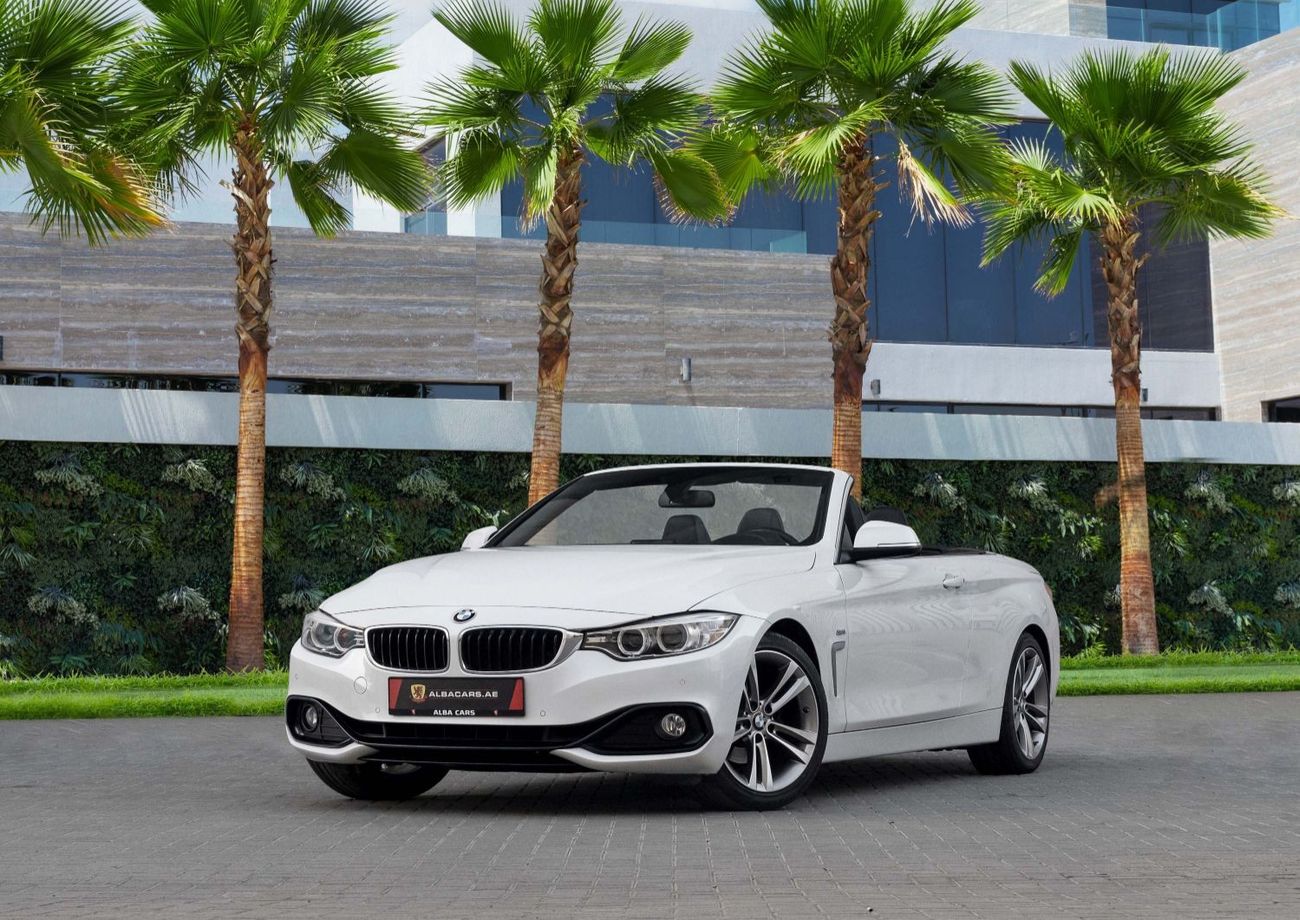 بي أم دبليو 420i سبورت لاين Convertible M-Kit | 1,762 P.M  | 0% Downpayment | Excellent Condition!